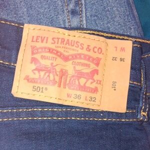 W36 L32 Levi's 501